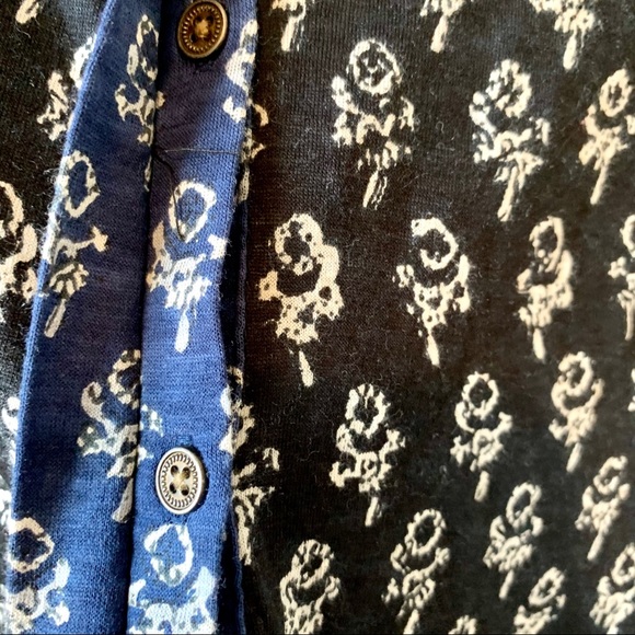 LUCKY BRAND Floral Peplum Button Down—SZ. Large - Picture 14 of 15